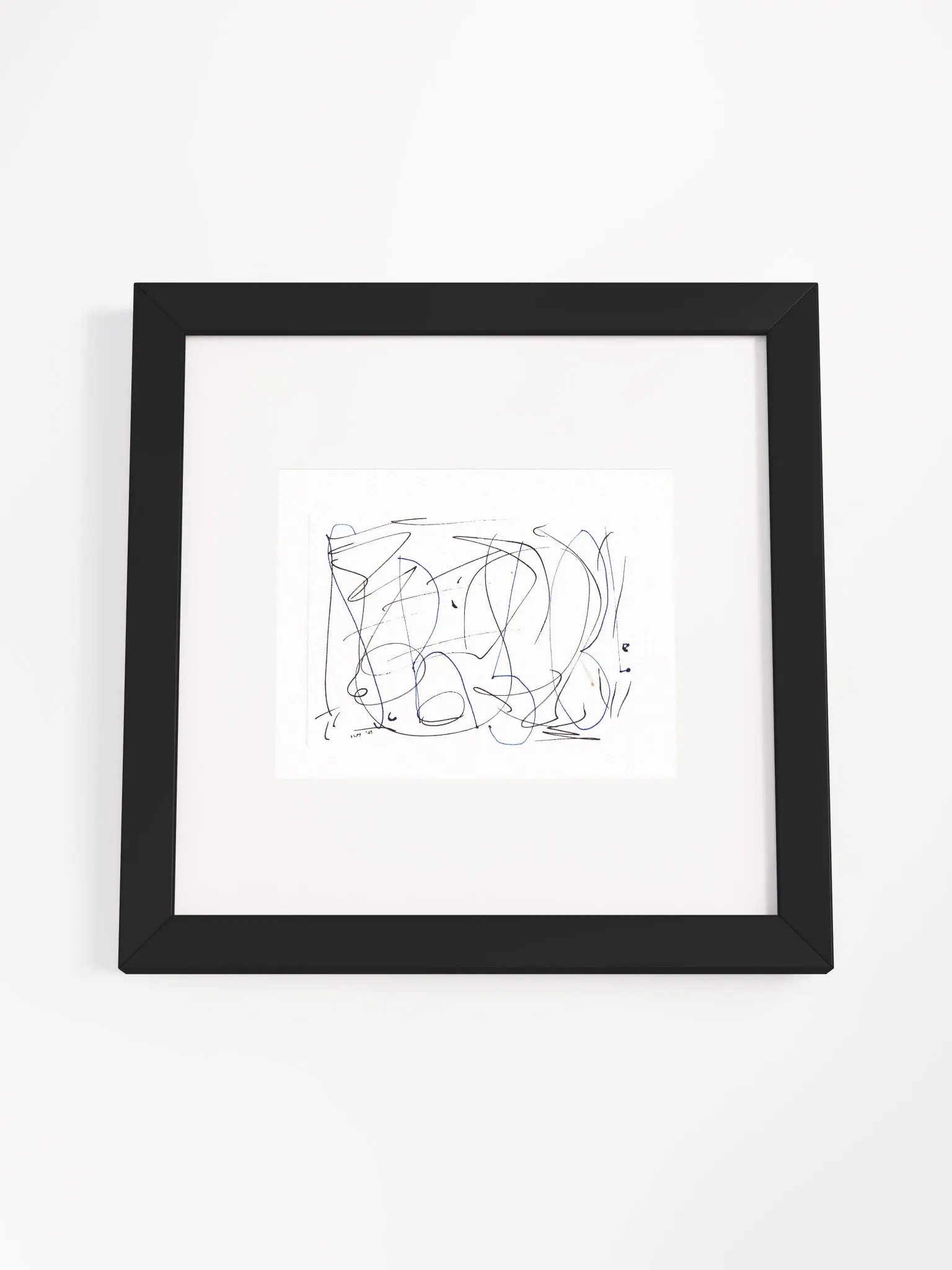 Babble Panel Card Print Framed product image (3)