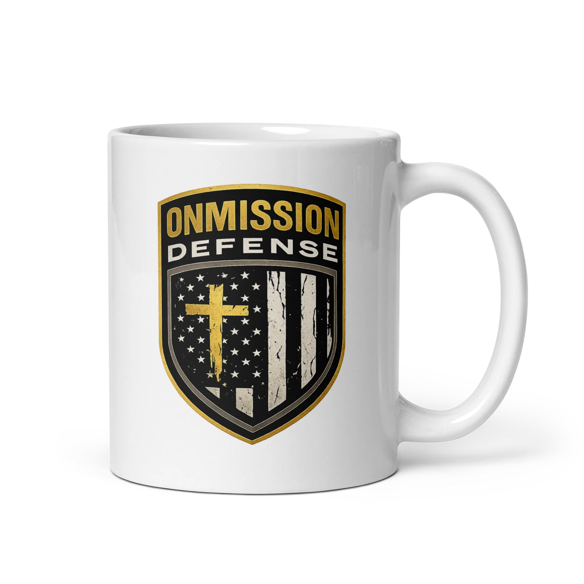 OnMission Defense Mug (White) product image (1)