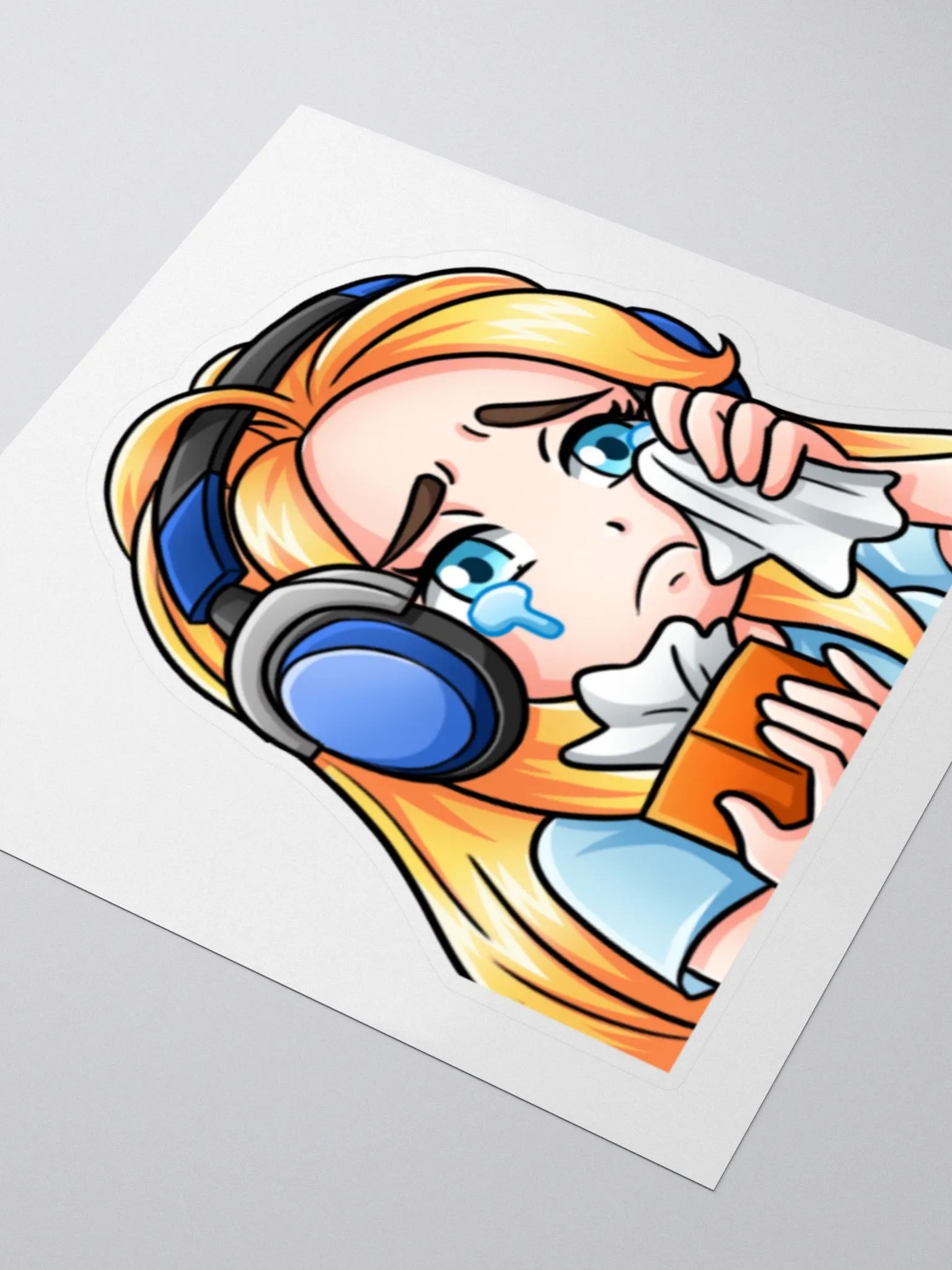 Melissa Tissue Emote Sticker product image (3)