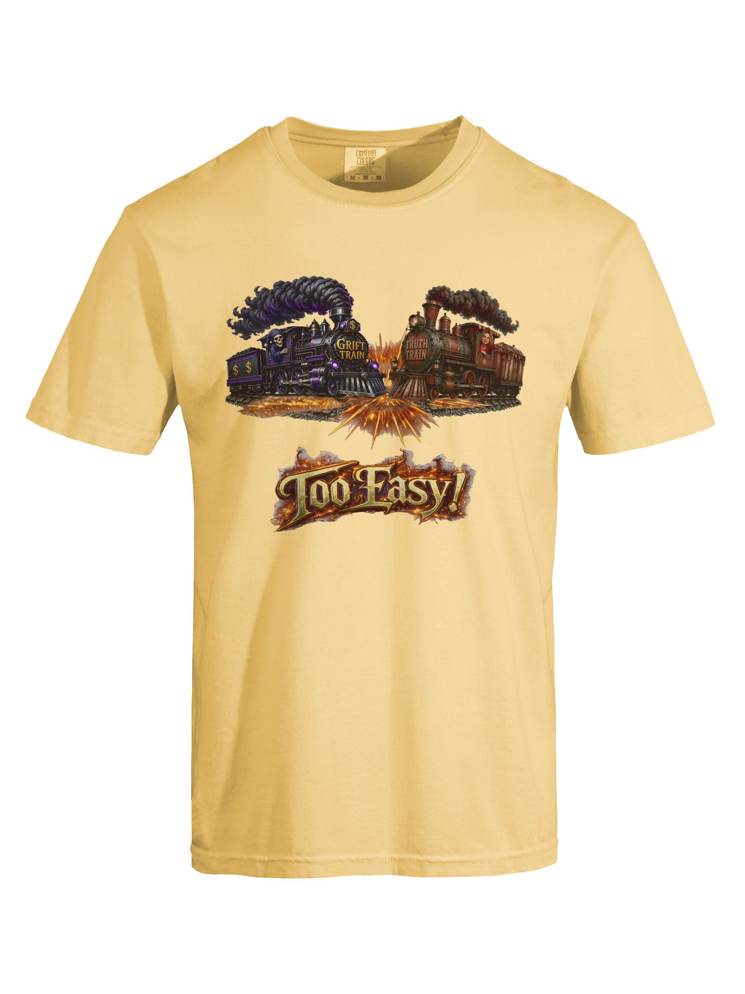 ''Too Easy'' Heavyweight T-Shirt product image (101)