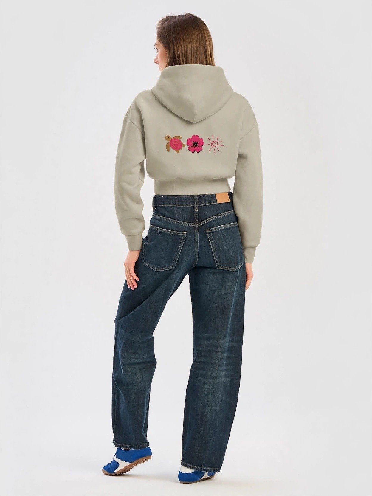 Coastal Turtle Heavyweight Zip Women’s Hoodie product image (4)