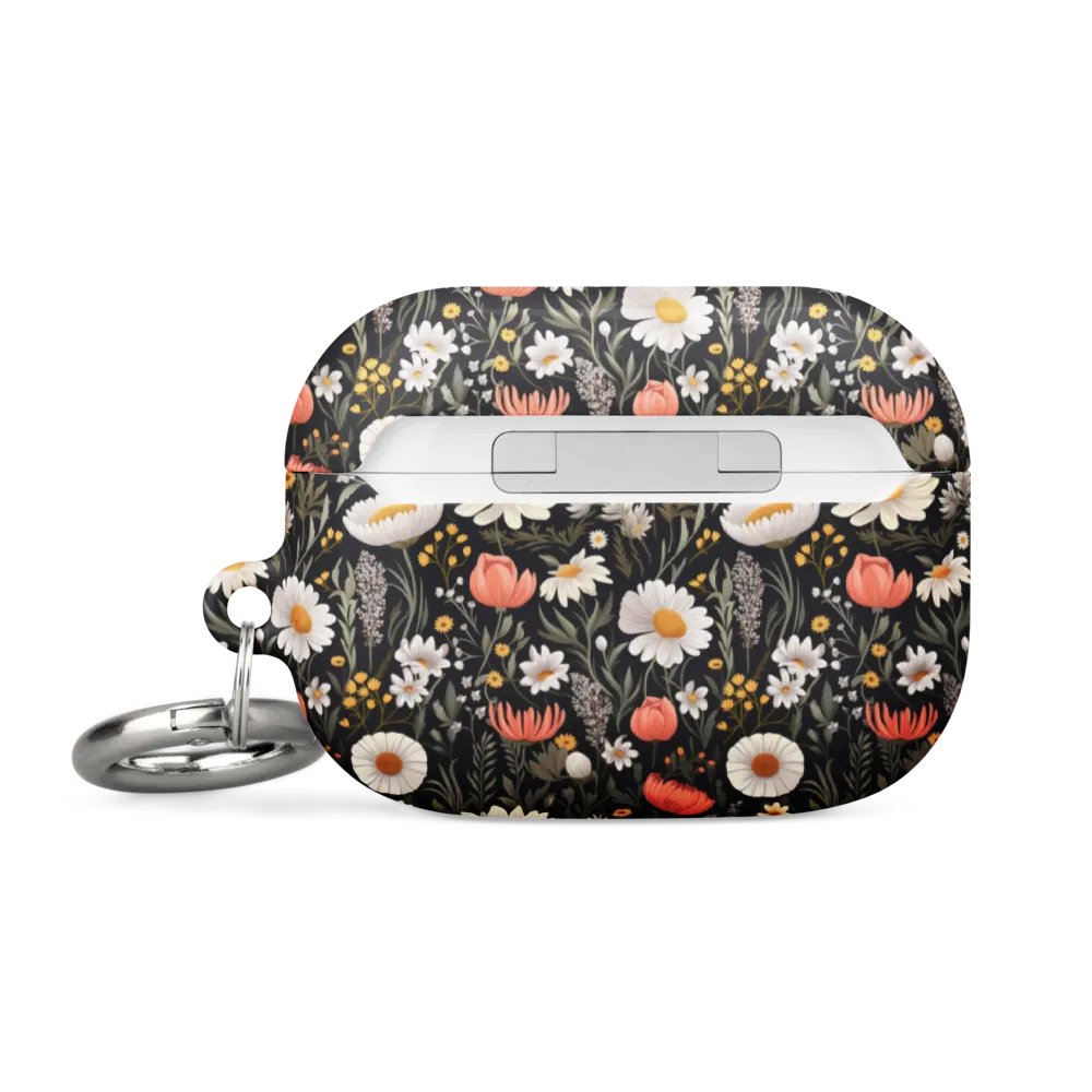 Blossom Elegance: Noir Garden All-Over Print AirPods® Pro Gen 1 and 2 Gen 1 and 2, Gen 3 Cases product image (3)