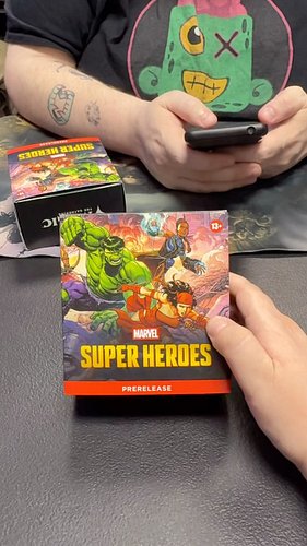 Let’s go back to last Sunday for the @wizards_magic Marvel pre-release at @kangarootalescollectibles! As always my draft deck...