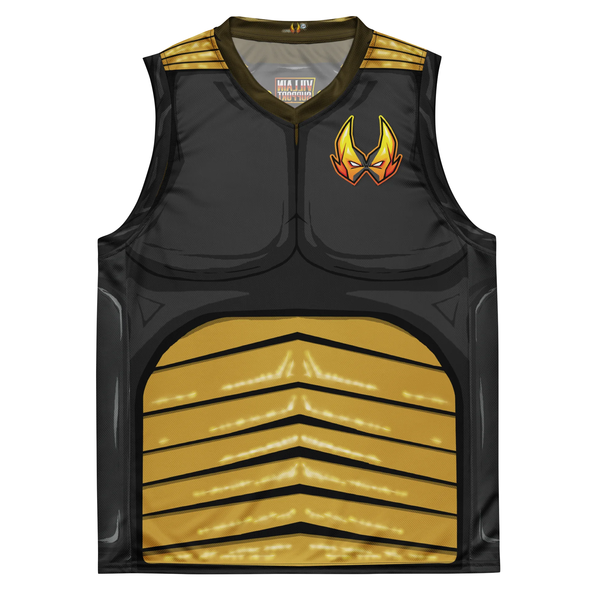 Villain Support Battle Armor Tank Top - Black/Brown product image (2)