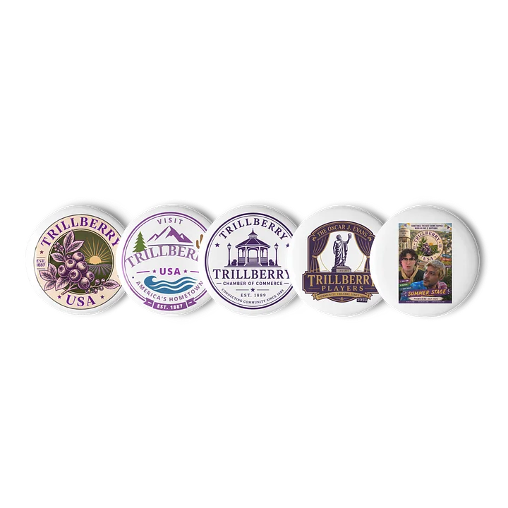 Trilberry, USA Pin set collection 1 product image (1)