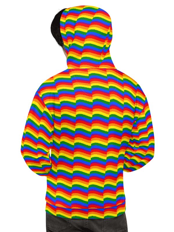Rainbow hoodie product image (2)