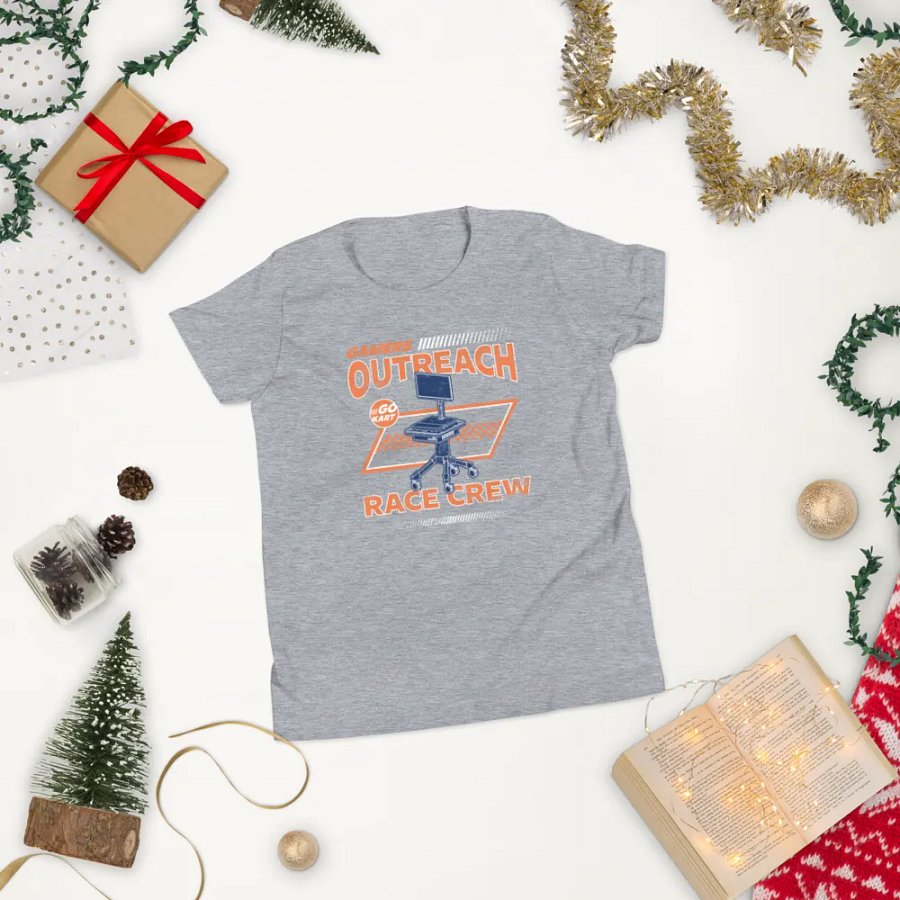 Youth GO Race Crew Tee product image (5)