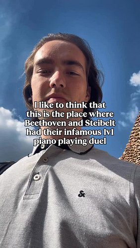 Their piano duel was Colosseum worthy ⚔️🎹 btw this is Day 7 of the Jonkler travel arc