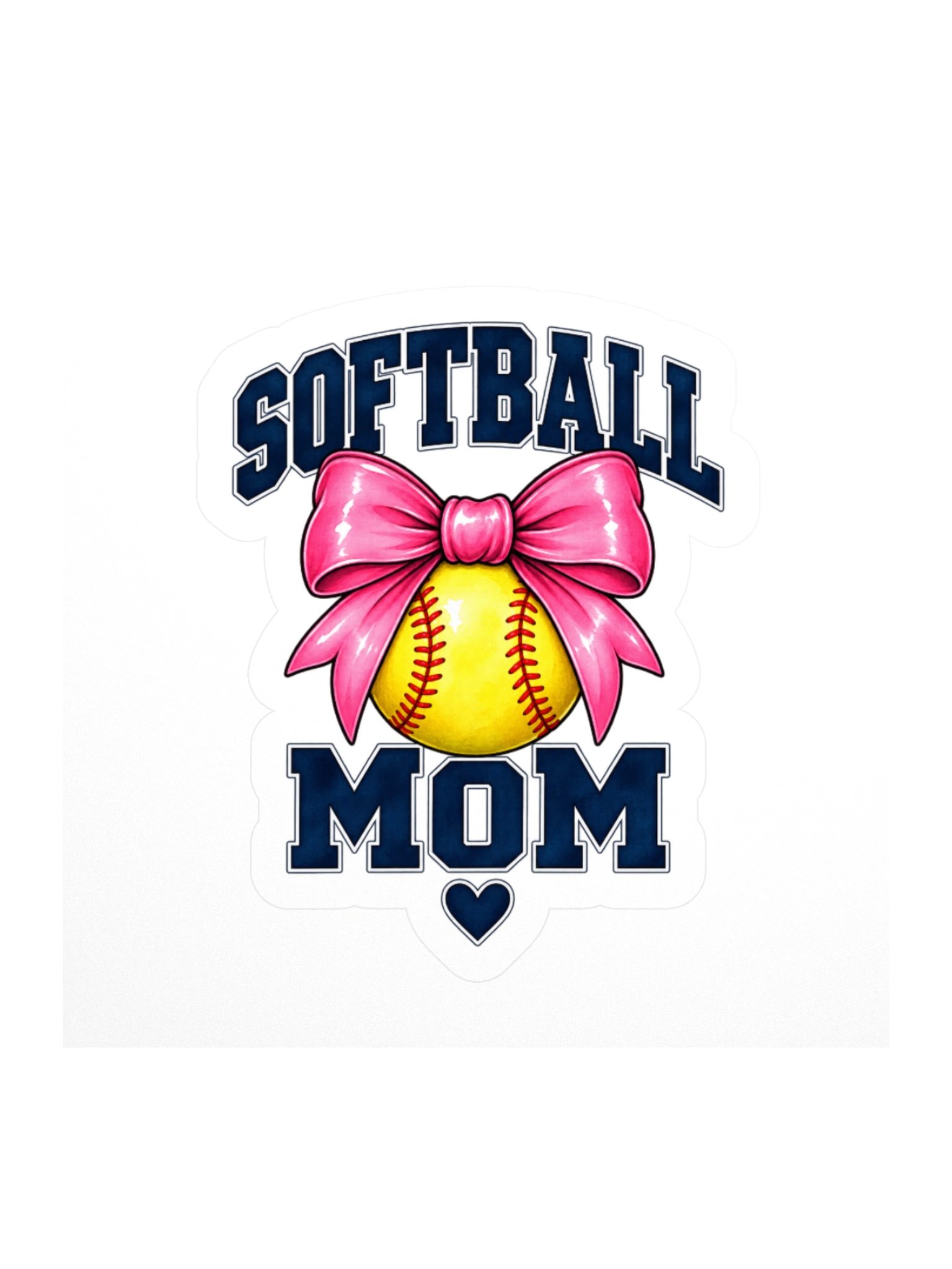 Softball mom sticker product image (3)
