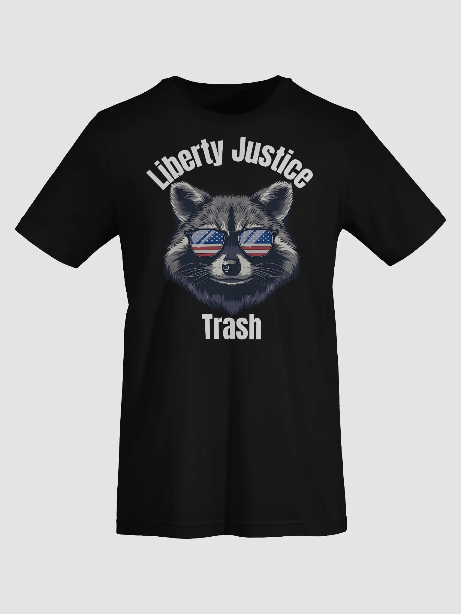 Liberty Justice Trash Funny Patriotic Raccoon product image (8)