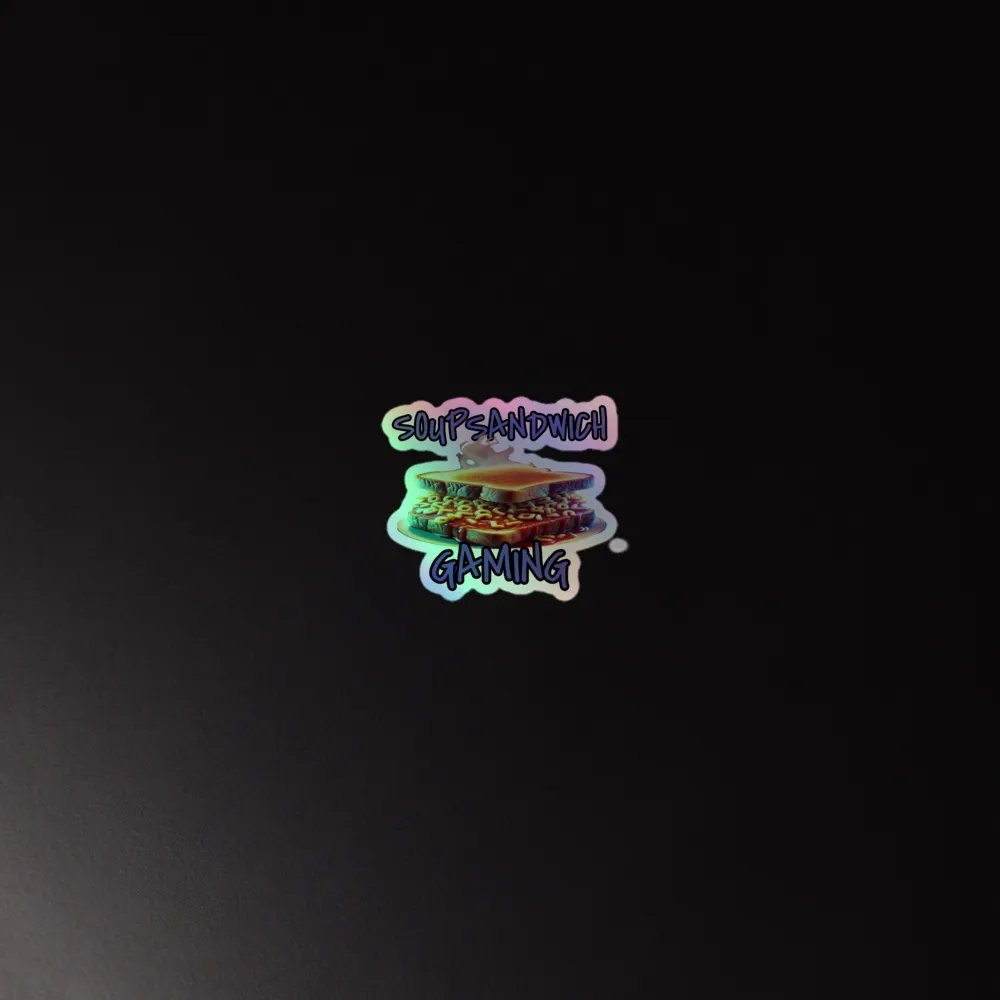 SoupSandwich Holographic Sticker product image (2)