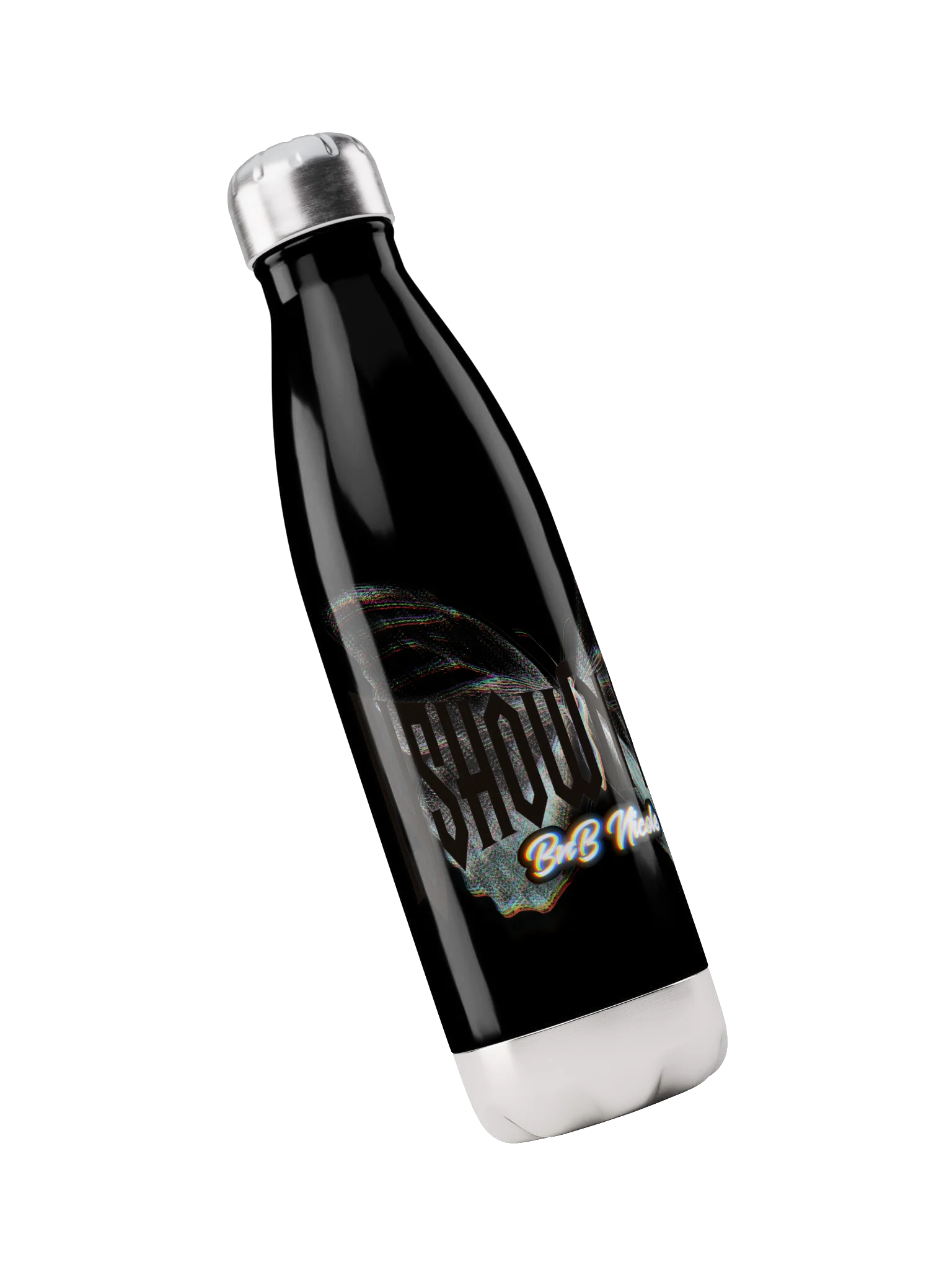 Iridescent Butterfly Stainless Steel Water Bottle product image (6)