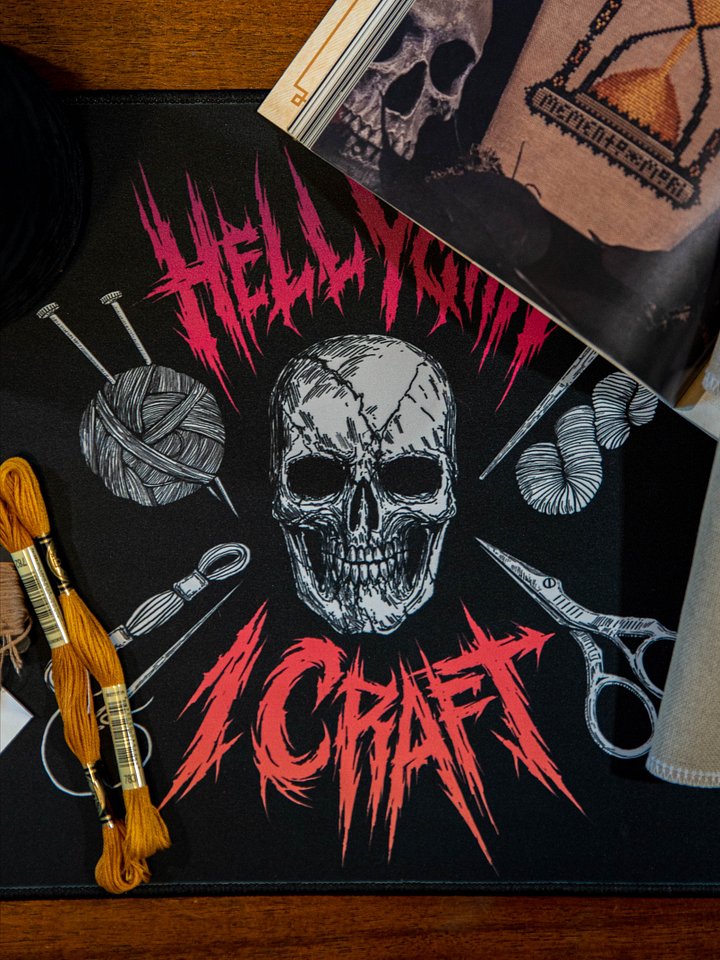 Hell Yeah I Craft Desk Mat (SMALL) product image (2)