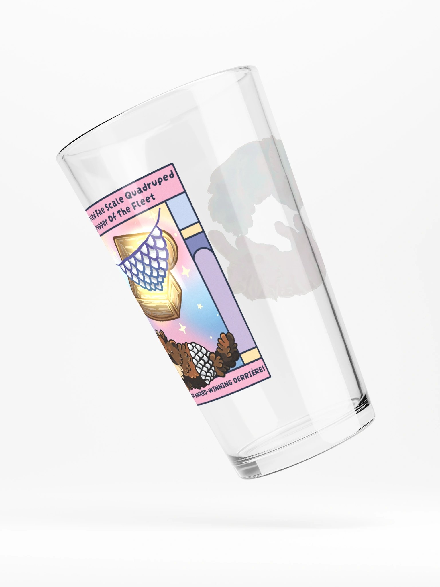 Donut's Enchanted Sunrise Crupper Pint Glass product image (5)