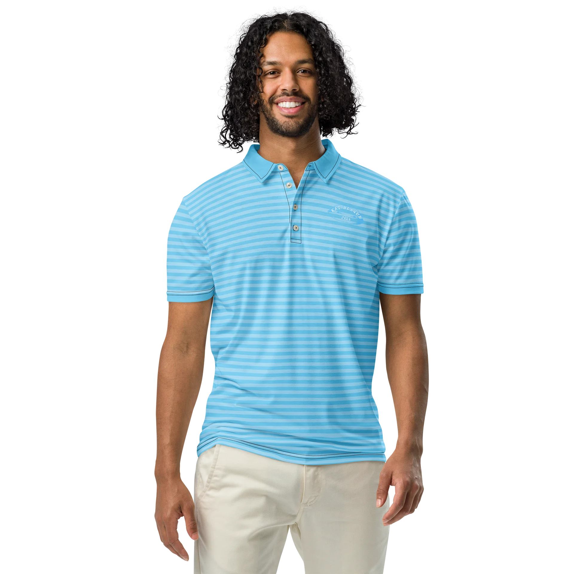 Blue Stripped Polo product image (3)