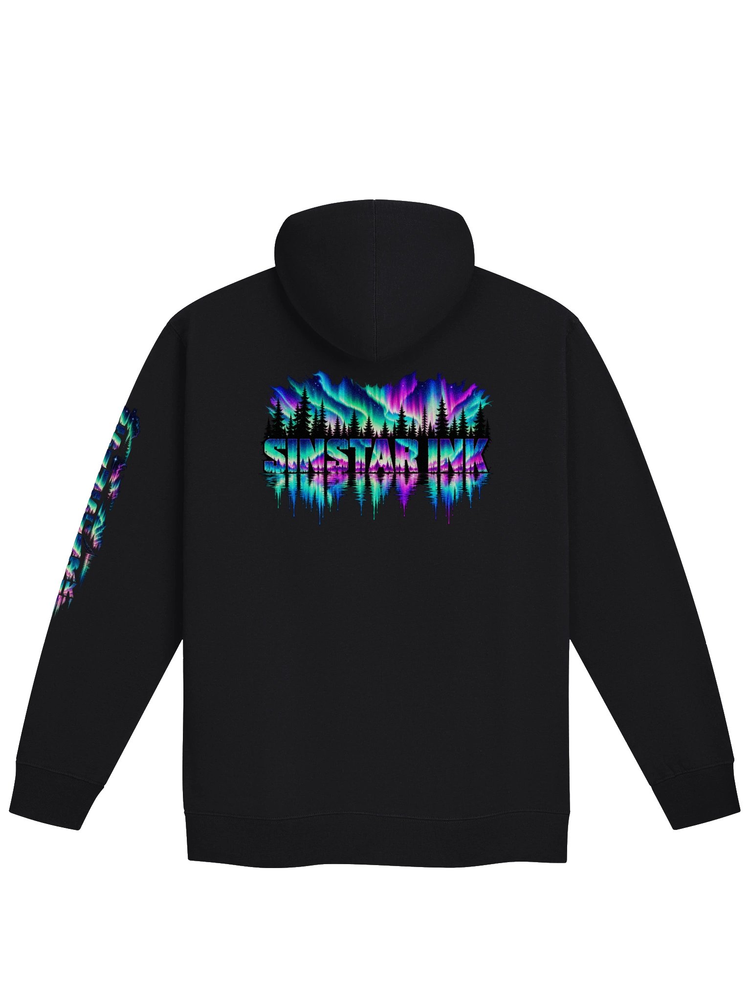 Aurora Borealis Zip Hoodie product image (2)