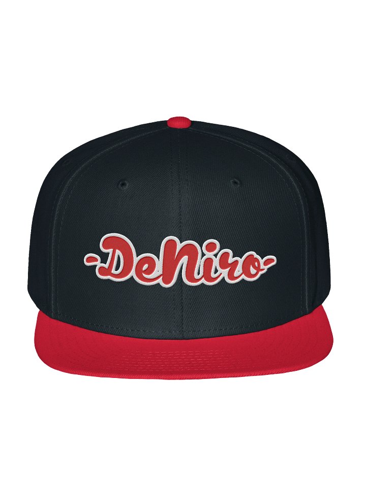 DeNiro Embroidered Flat Brim cap product image (1)