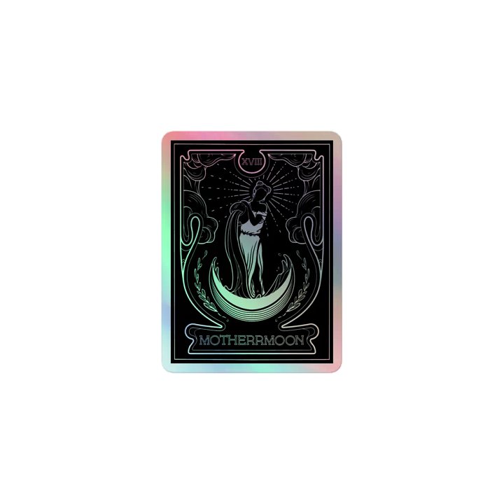 MM 𝖙𝖆𝖗𝖔𝖙 holographic sticker product image (1)