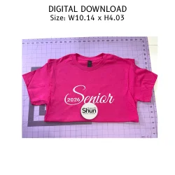 Senior 2026 Embroidery Design product image (3)