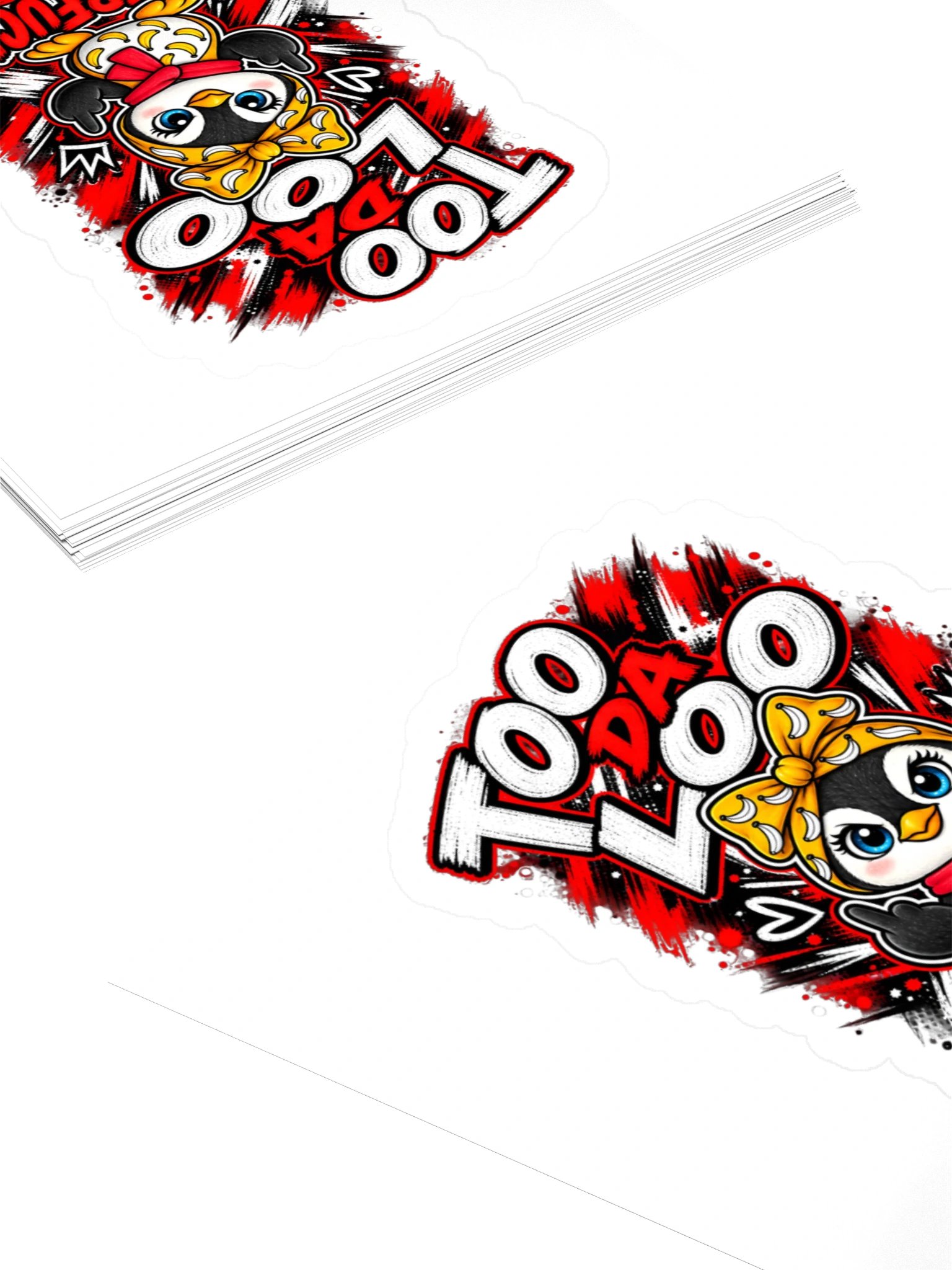 Too-da-loo Motherfluffer Lulu Sticker product image (4)