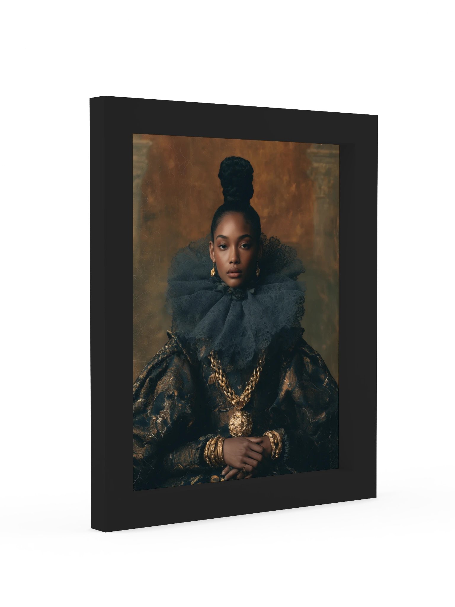 The Patron · Noble Courtiers No. 6 | Framed Art Print | Originology | Black History X product image (2)