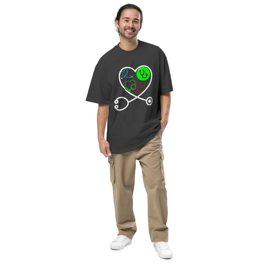 Heartbeat Harmony Stethoscope T-Shirt product image (6)
