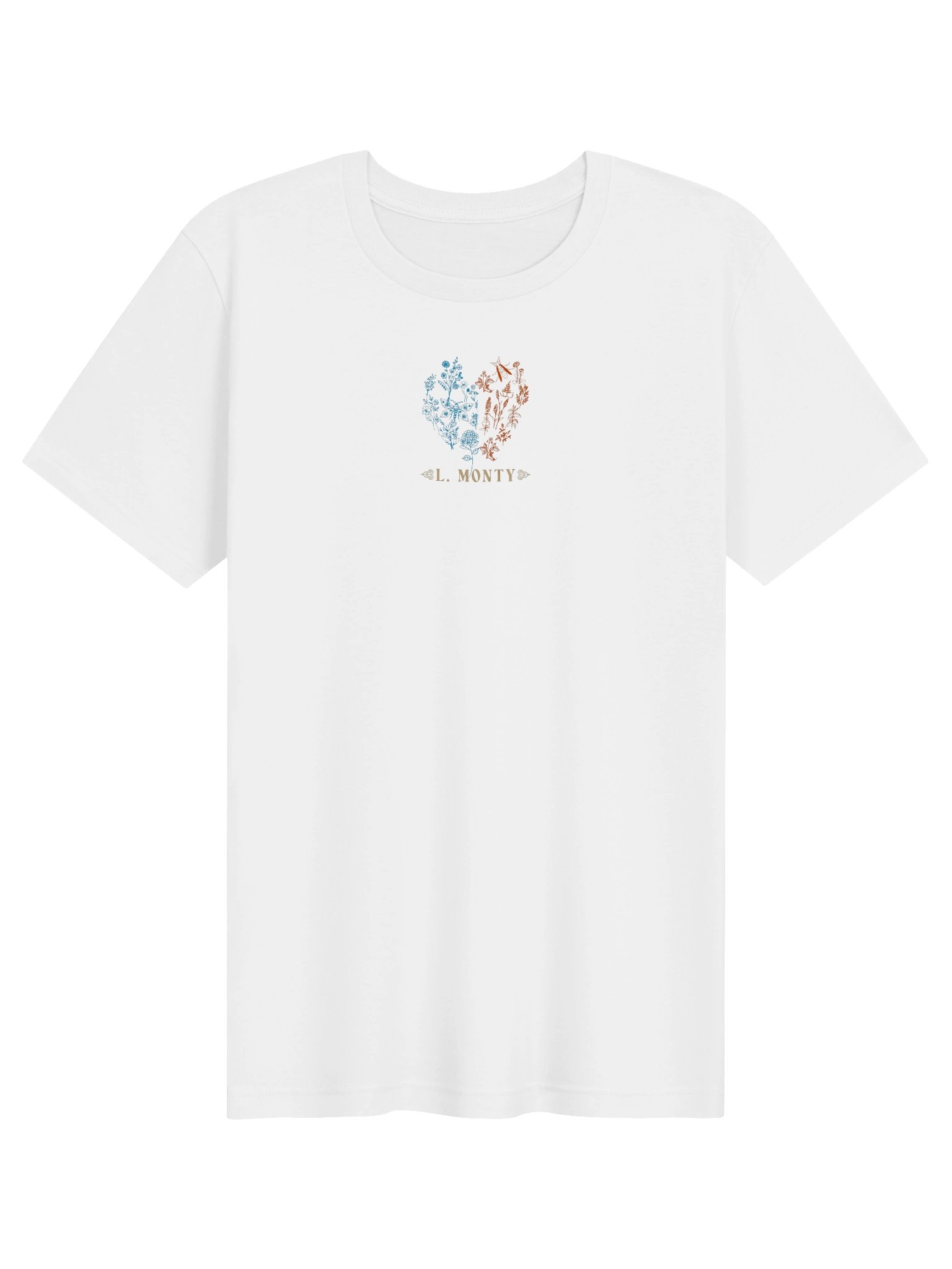 L. Monty Floral Heart Logo Tee product image (1)