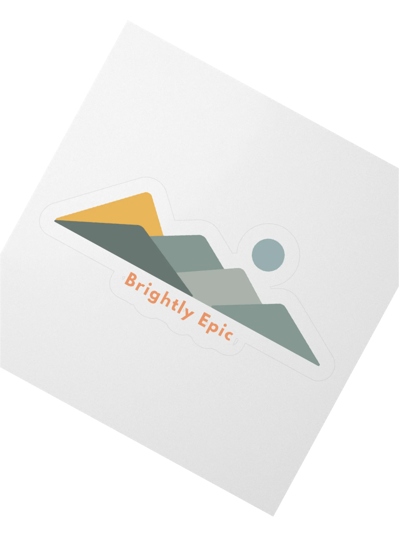 Brightly Epic Sticker product image (8)