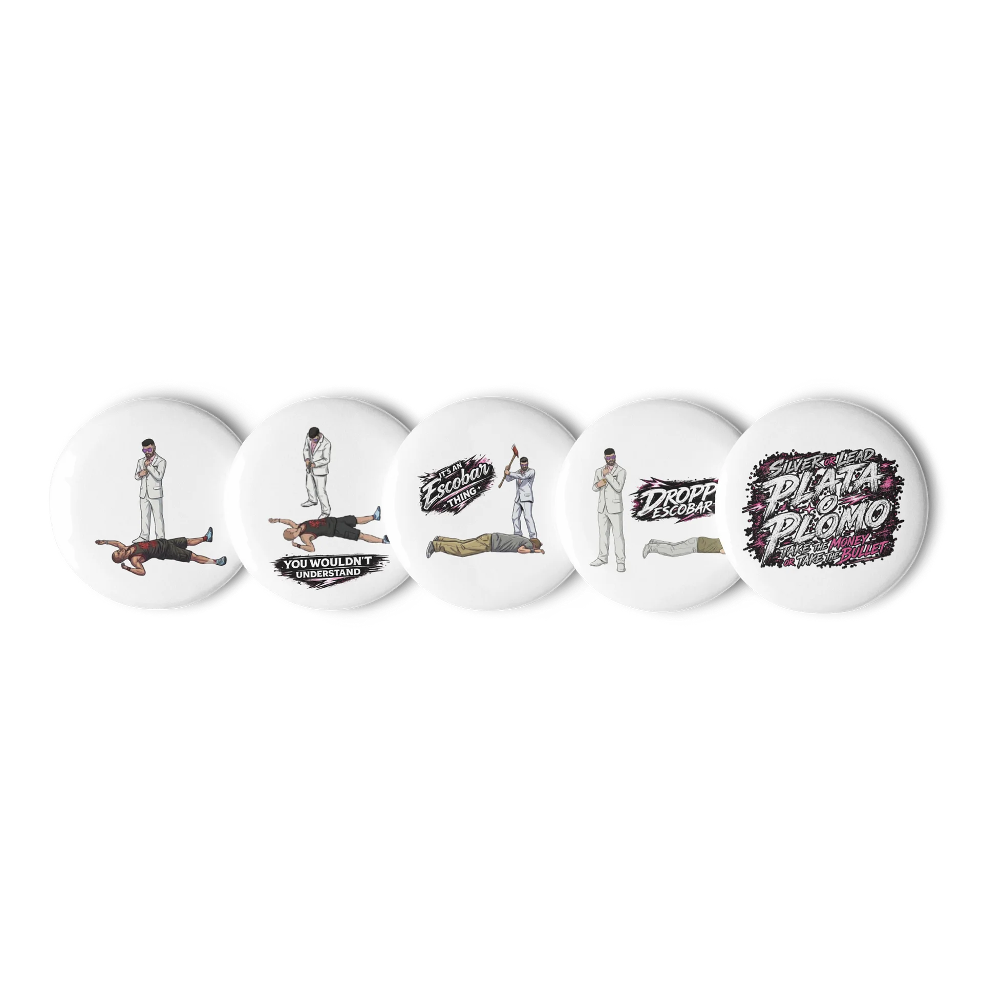 Droppo Escobar Badges product image (1)