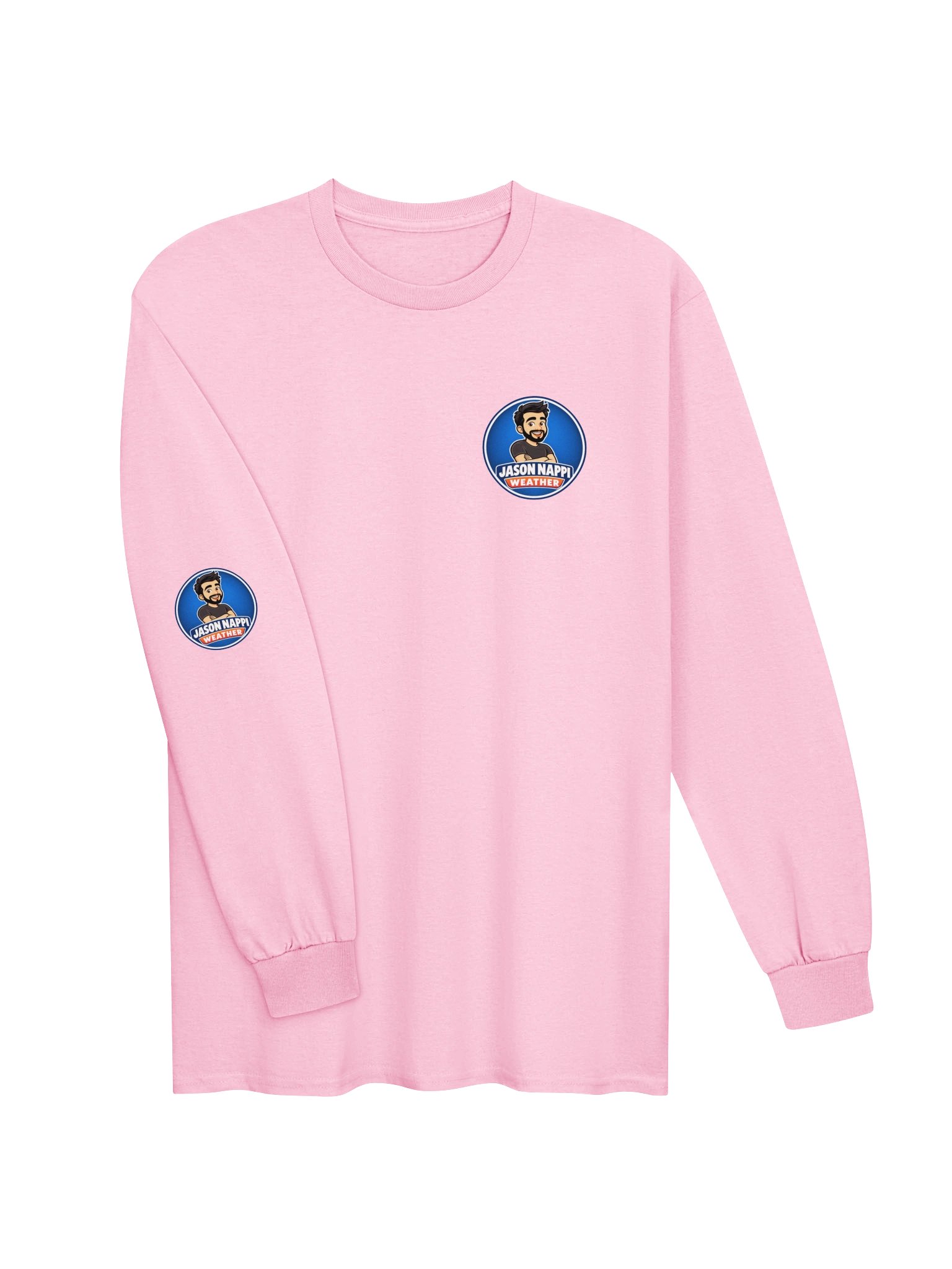 Jason Nappi Weather premium long sleeve shirt in pink product image (3)