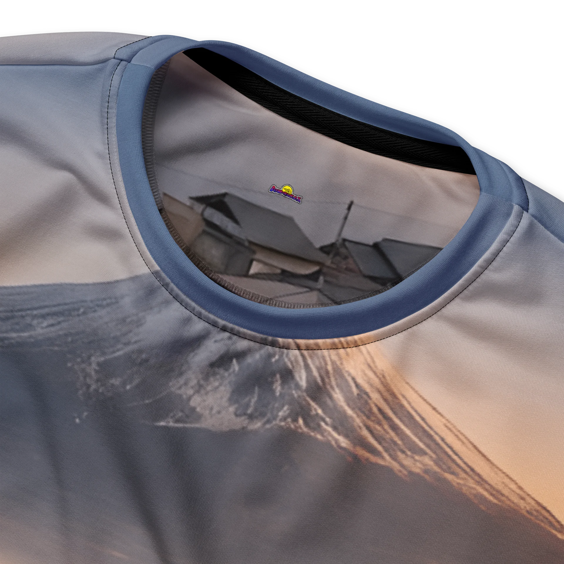 Recycled Unisex Mount Fuji Sweatshirt | Eco-Friendly Graphic Pullover product image (4)