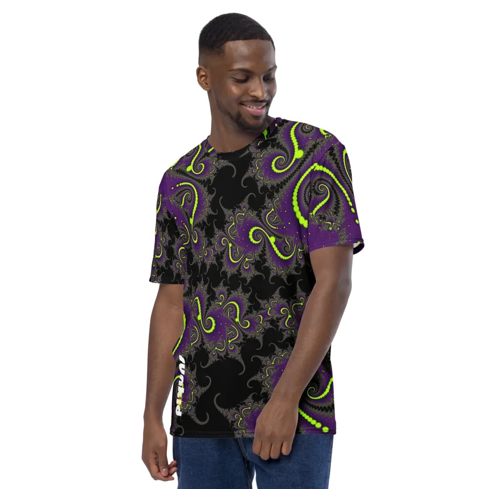 Fractal men's T-shirt - Acid Nights product image (10)