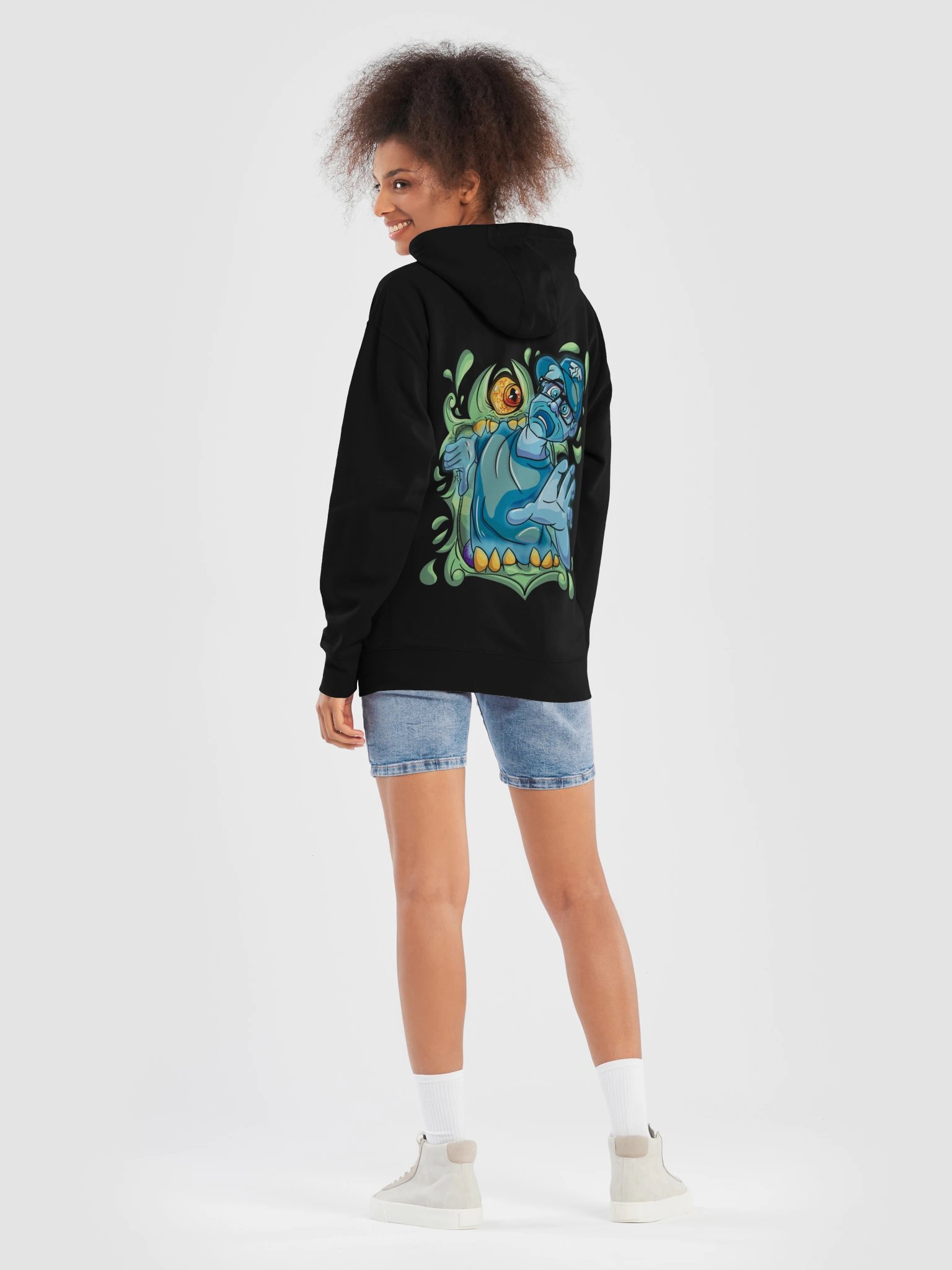 FRAME OF FRIGHT 2026 Halloween Pocket Hoodie product image (8)