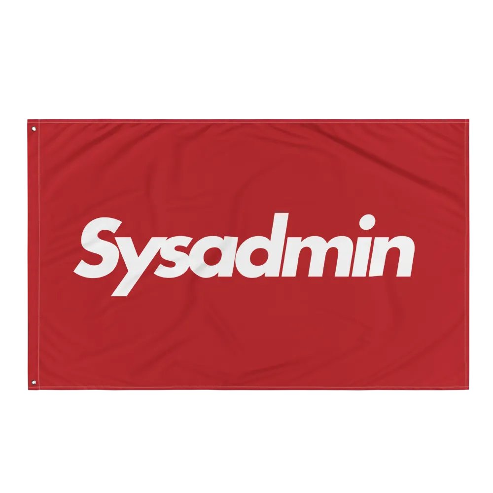 Sysadmin - Classic Flag product image (4)