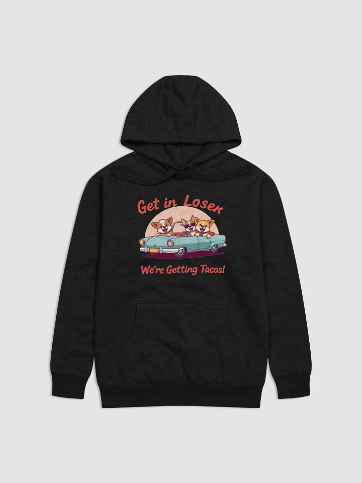 Taco Dogs Ride Unisex Hoodie product image (7)