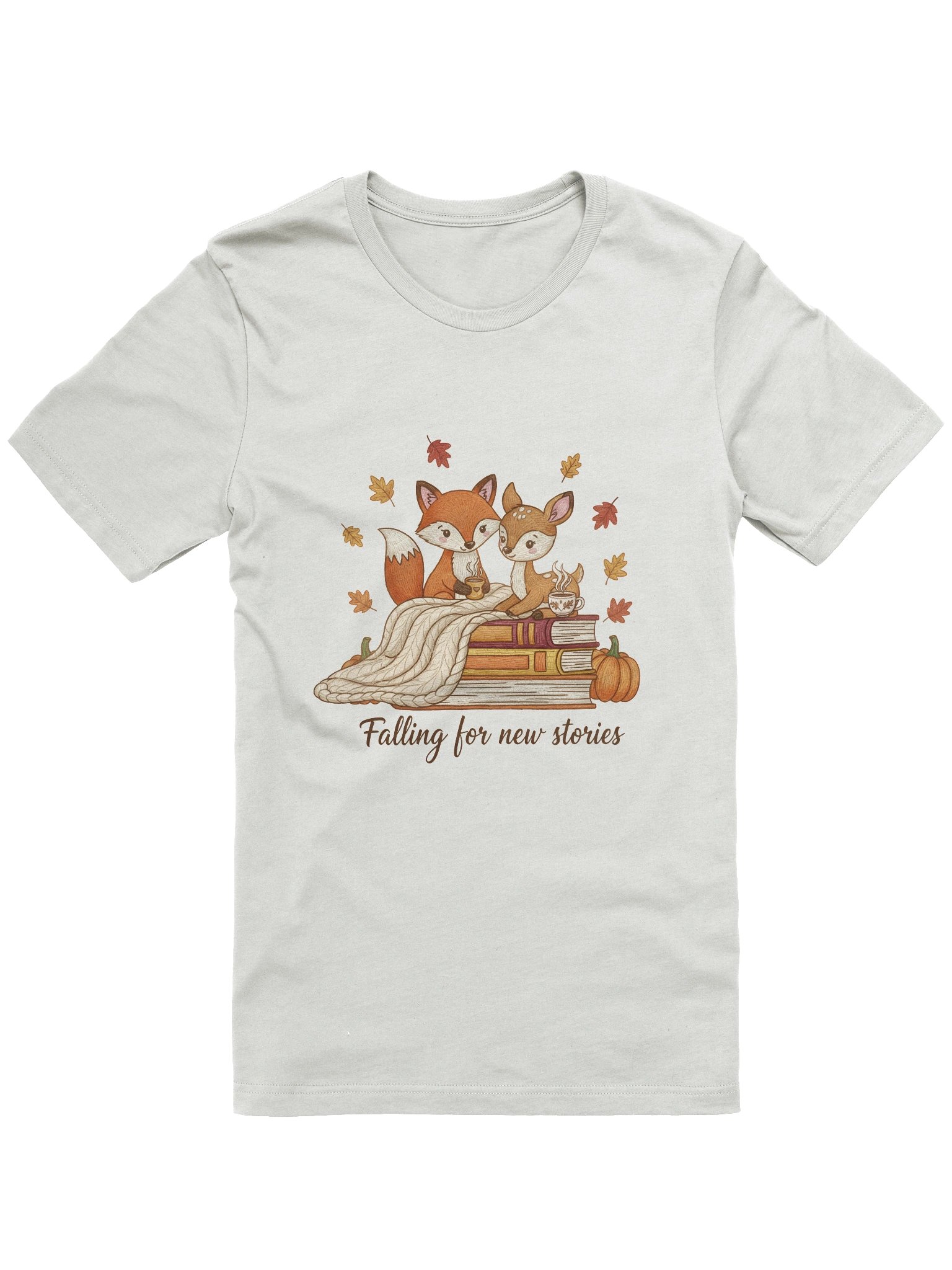 Falling For New Stories Tee product image (1)