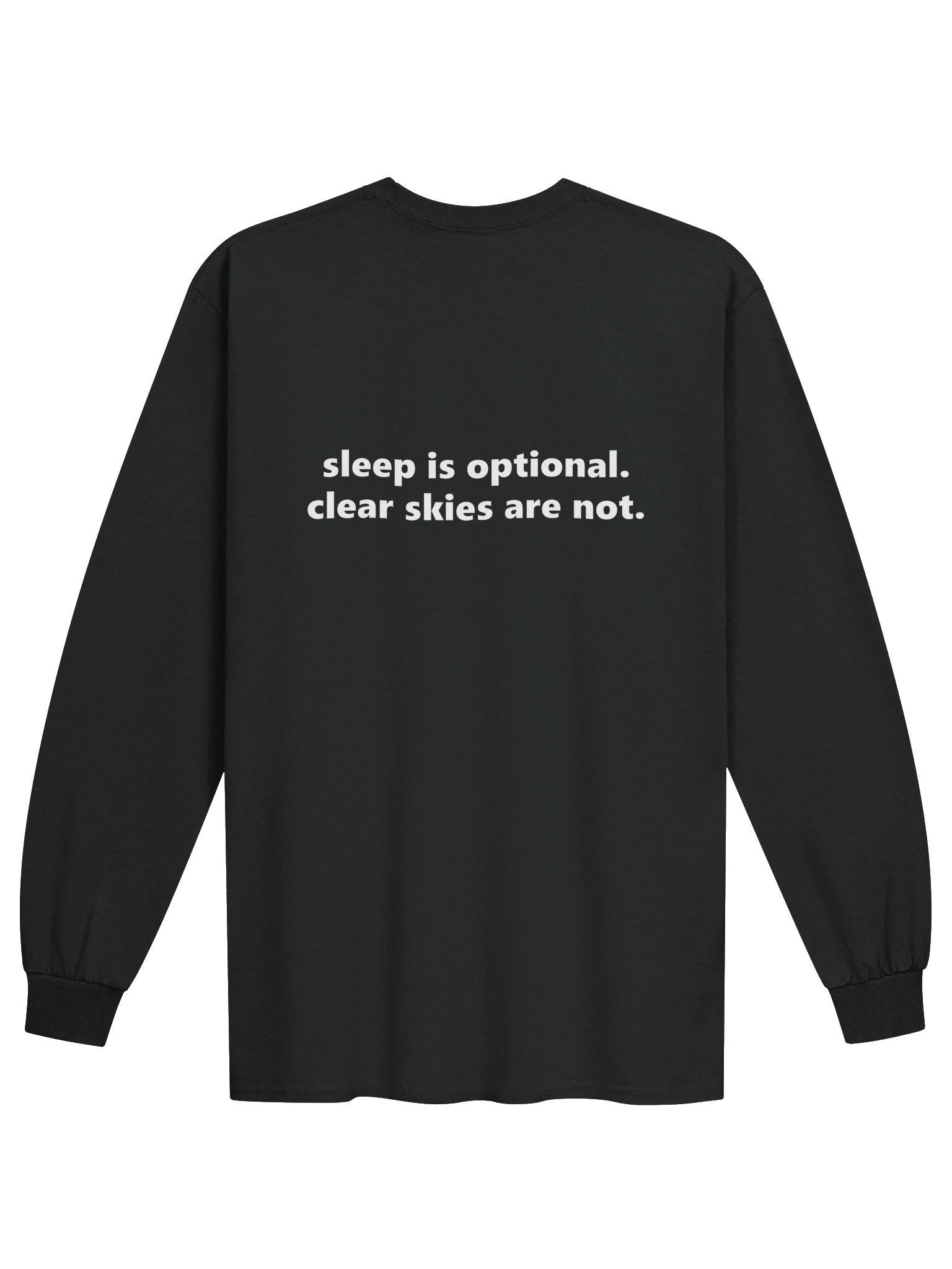 SkiesLIVE Up Late Long Sleeve Tee (Sleep Is Optional) product image (7)