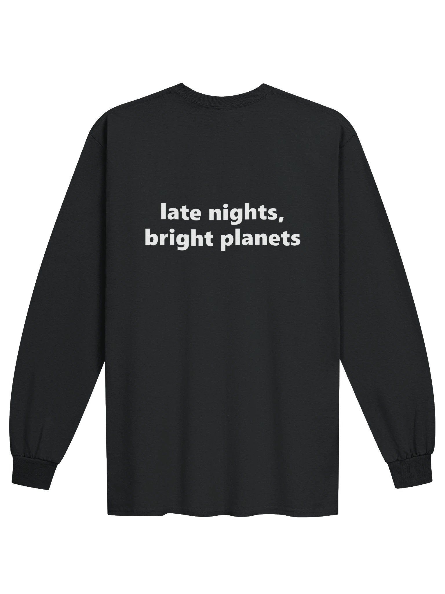 SkiesLIVE Up Late Long Sleeve Tee (Bright Planets) product image (7)