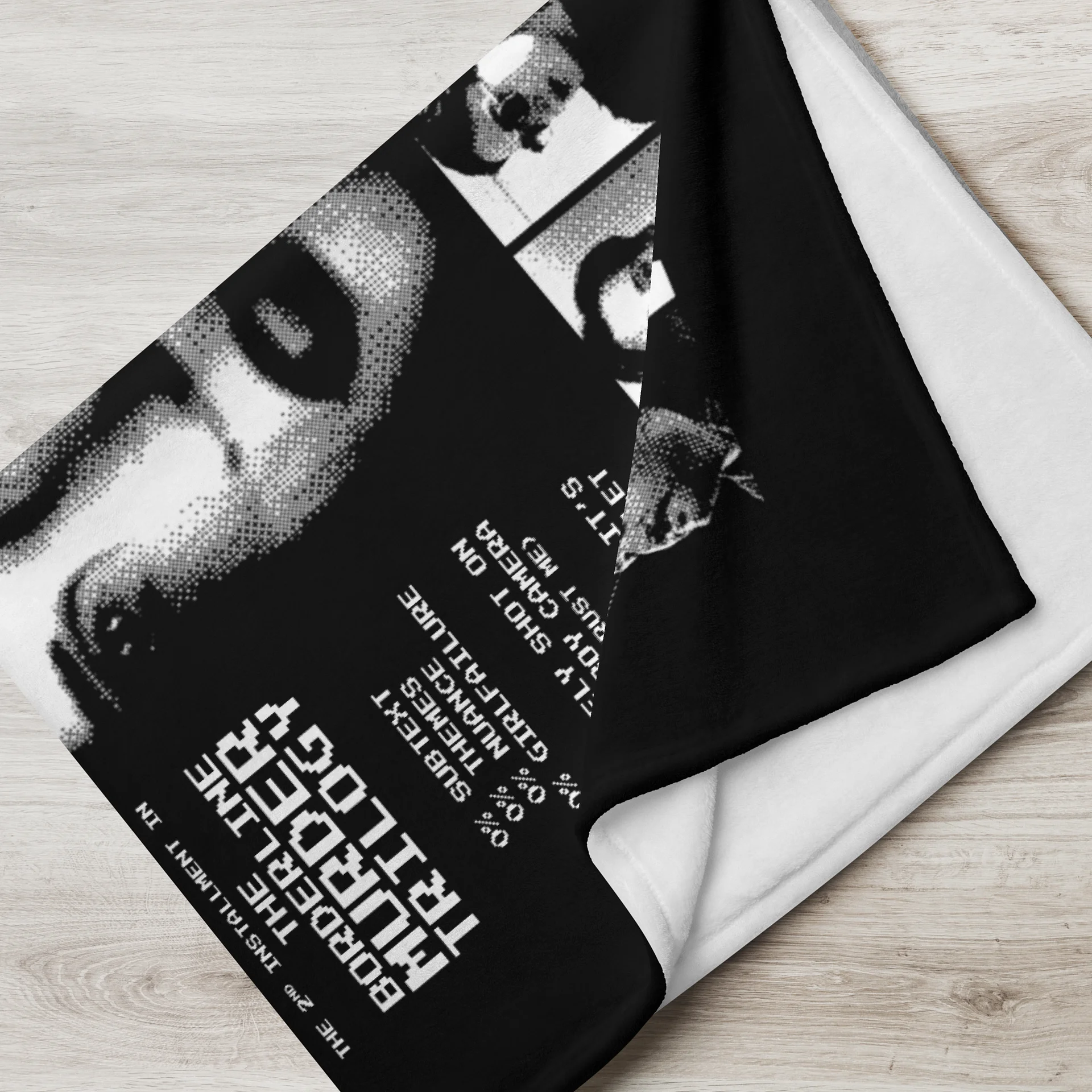 POSTMORTEM Poster Throw Blanket product image (7)