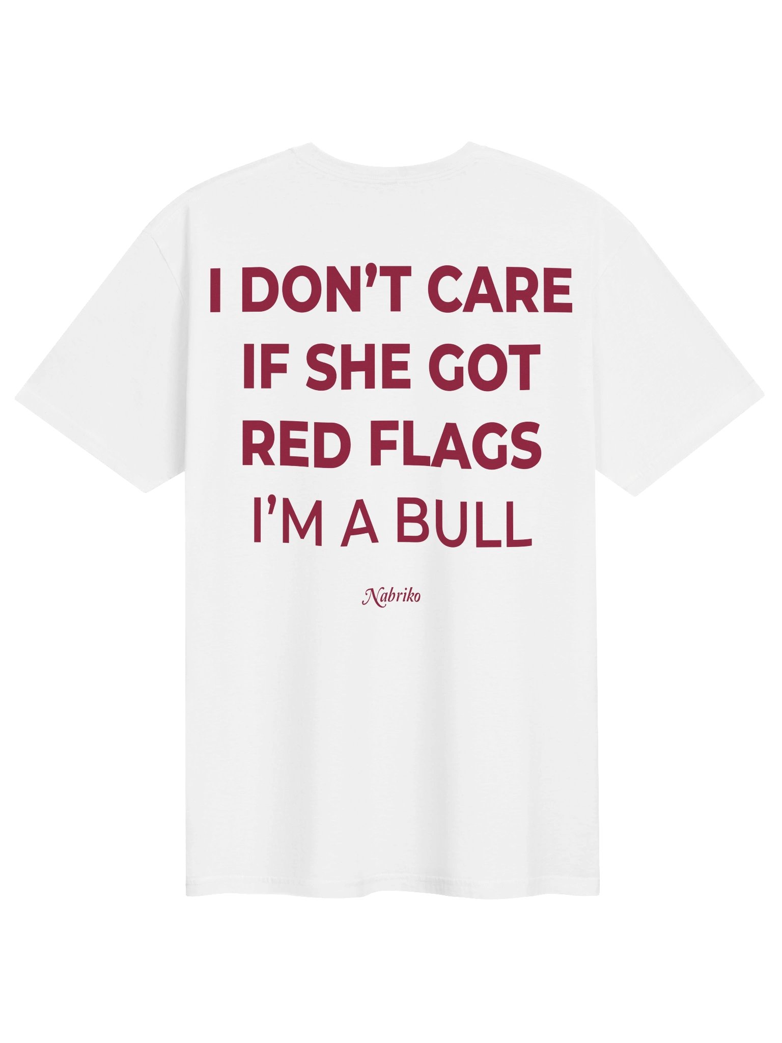 I Don’t Care If She Got Red Flags T-Shirt product image (1)