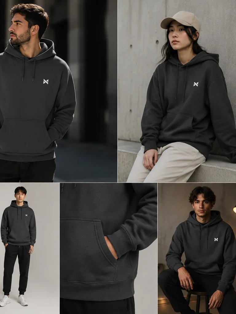 Minimal AQRA Graphic Hoodie product image (4)