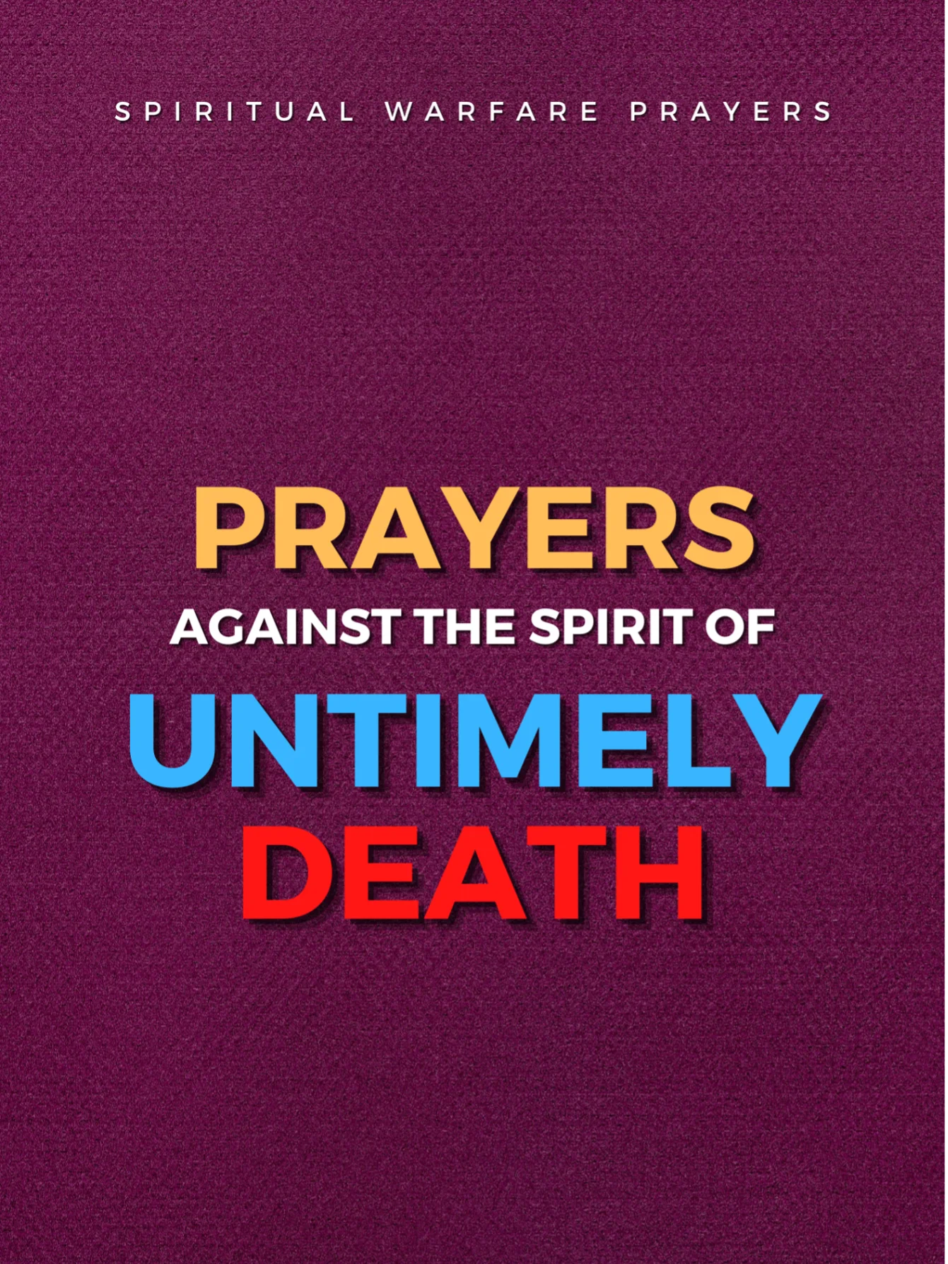Prayers Against Untimely Death product image (1)