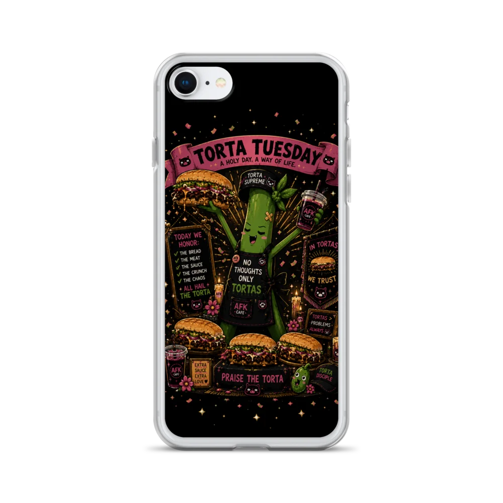 Torta Tuesday: Praise the Torta | AFK Cafe Phone Case product image (28)