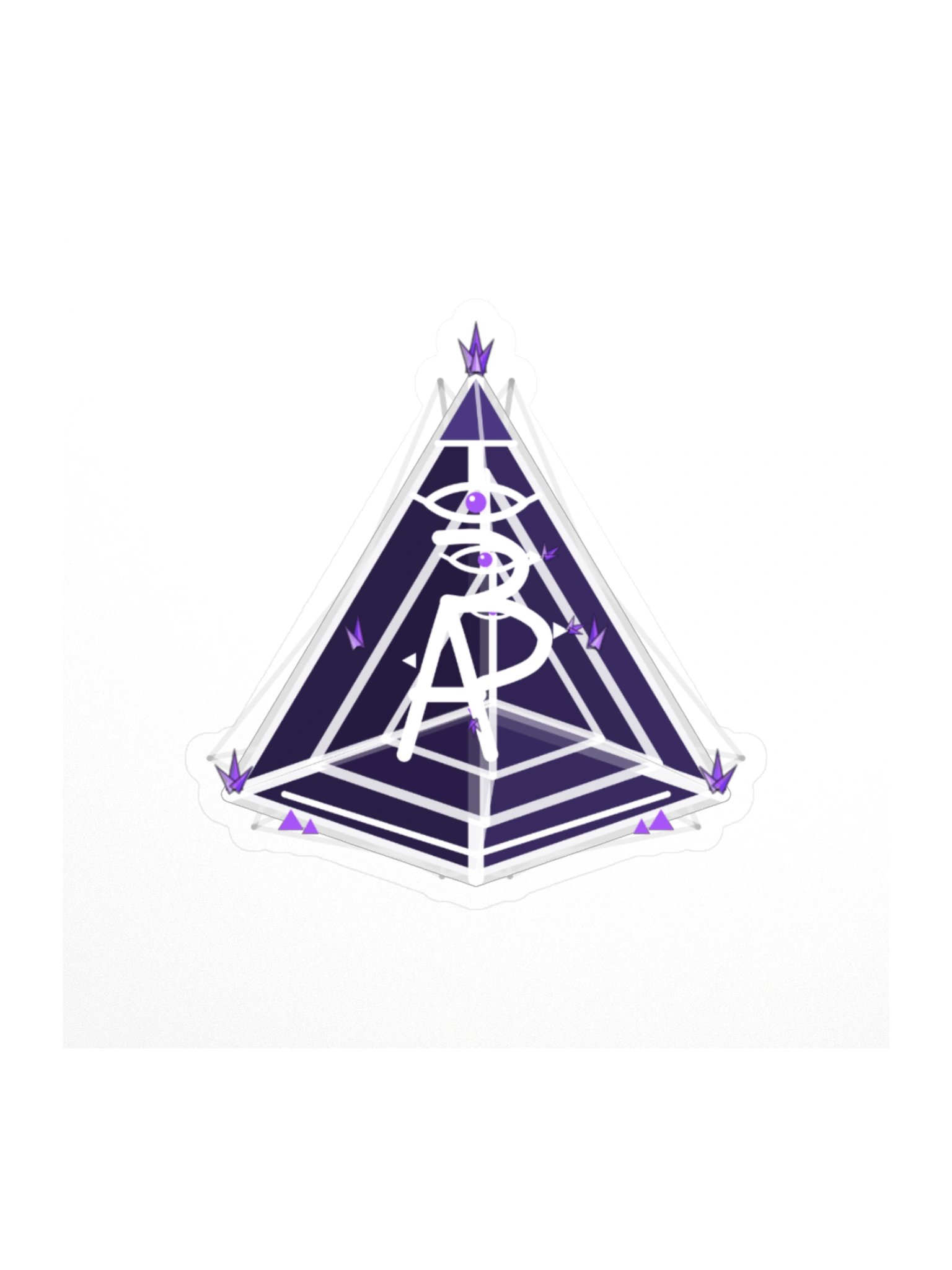 AP-3 9D Pyramid — Transfer Sticker product image (1)