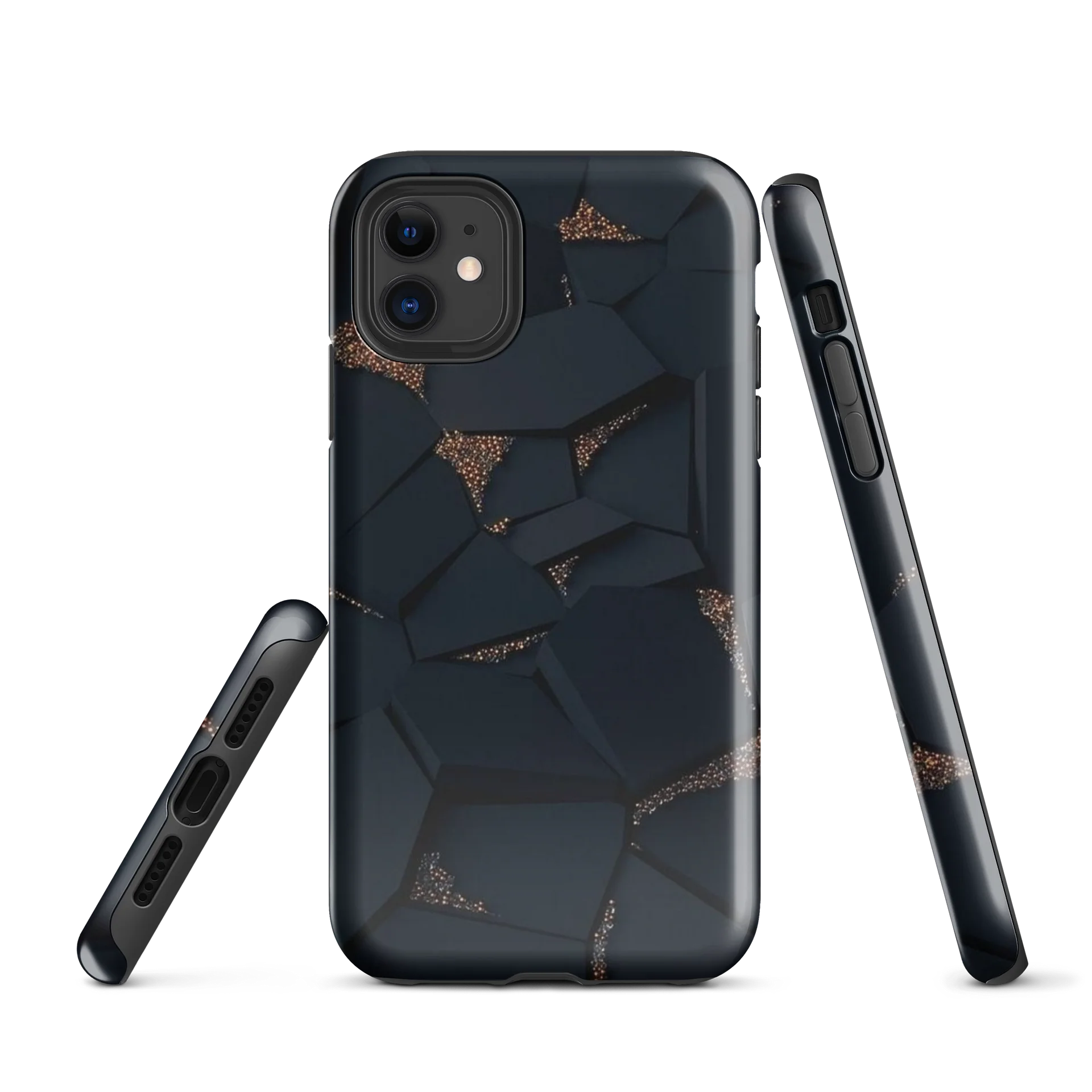 Cracked Ember Abstract iPhone Tough Case product image (1)