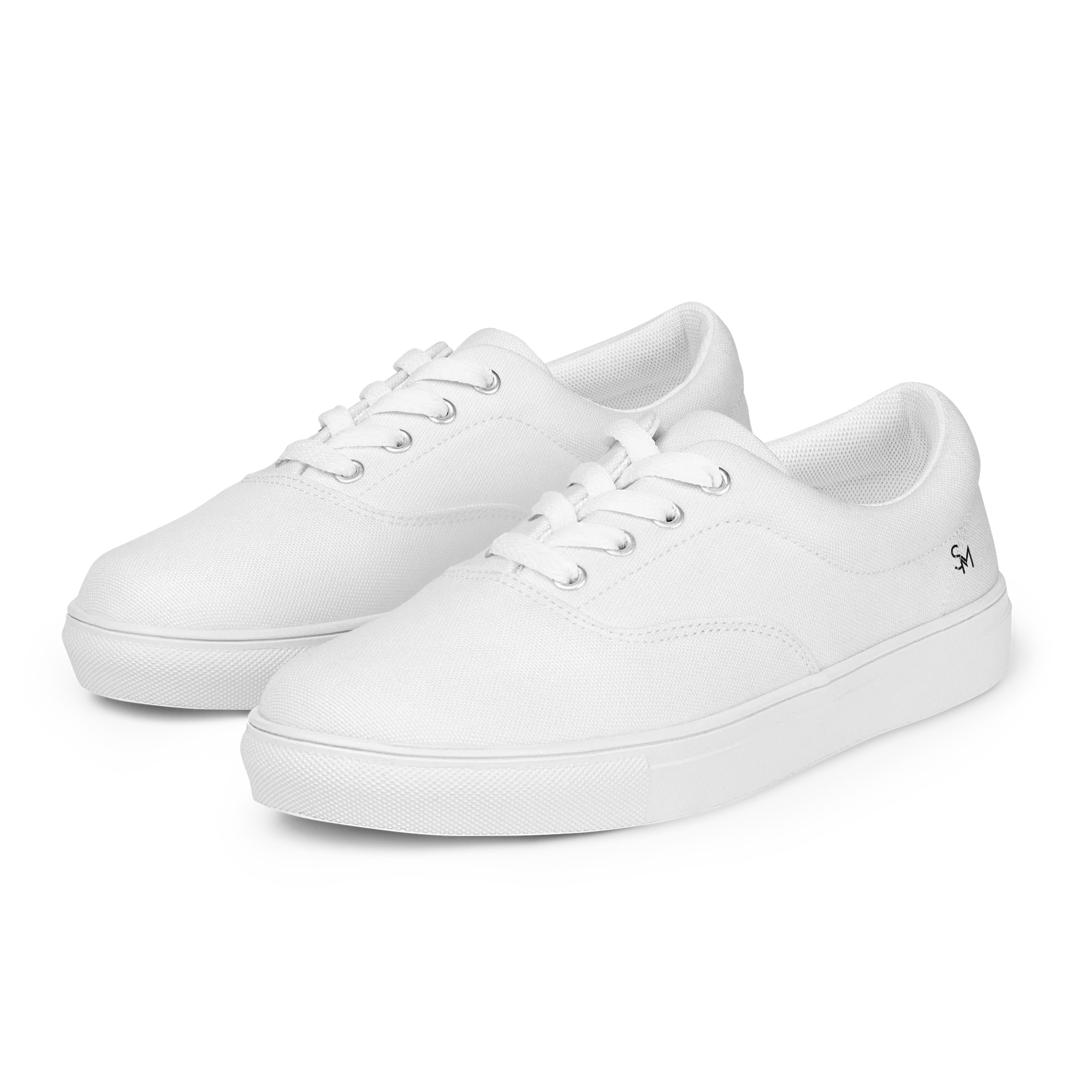 SM Monogram Lace-Up Canvas Shoes product image (2)