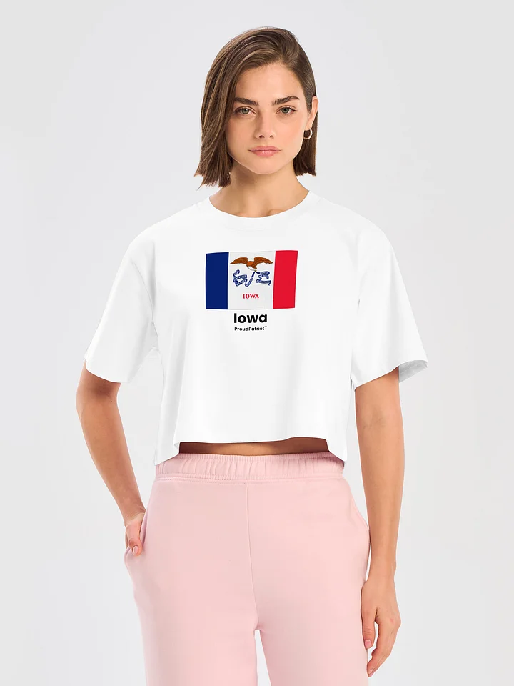 Iowa Women's Classic Crop Tee product image (1)
