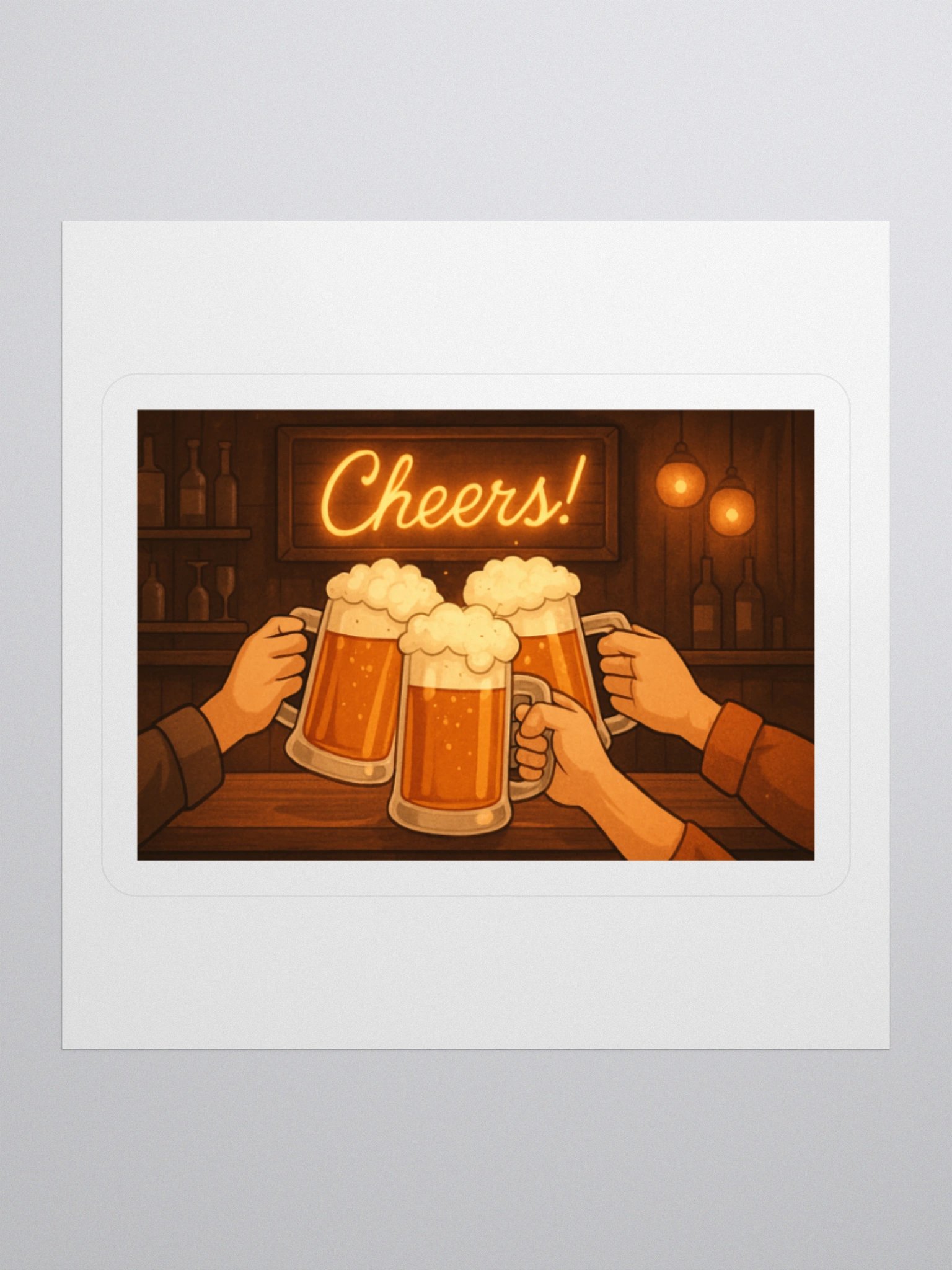 Cheers Sticker product image (1)