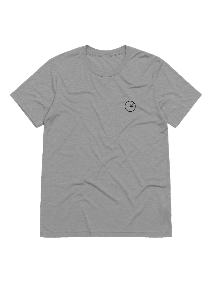 Solosexual Short Sleeve T-Shirt (Black Logo) product image (2)