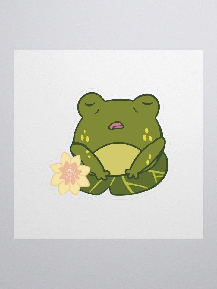 Its chill time my dudes (Kiss Cut Sticker) product image (1)
